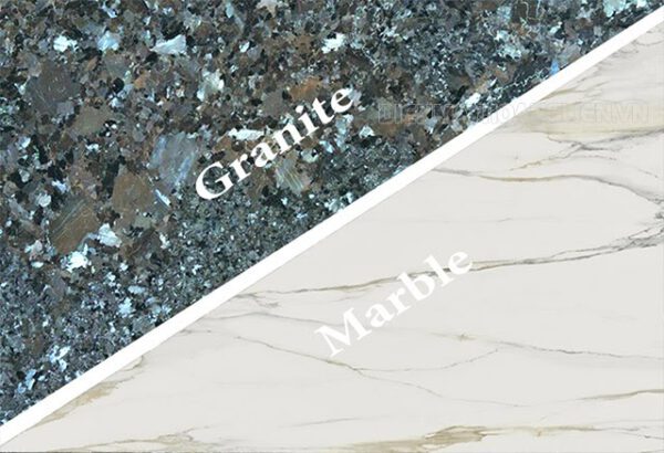 đá granite và đá marble